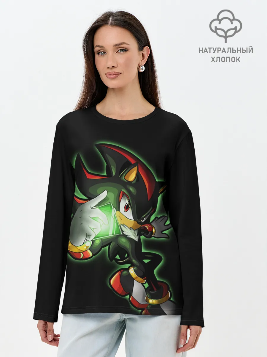 Лонгслив женский. Хлопок / SHADOW
