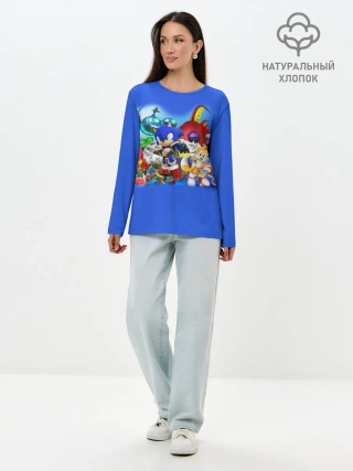 Лонгслив женский. Хлопок / SONIC