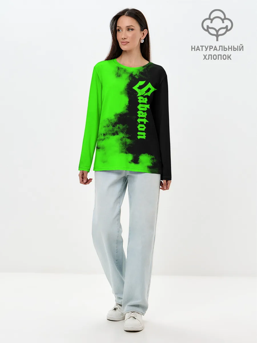 Лонгслив женский. Хлопок / Sabaton