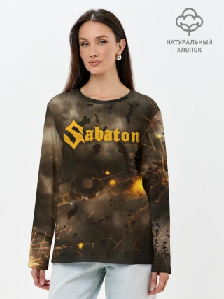 Лонгслив женский. Хлопок / Sabaton