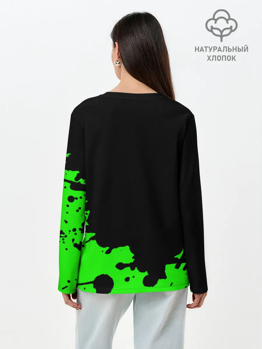 Лонгслив женский. Хлопок / Sabaton