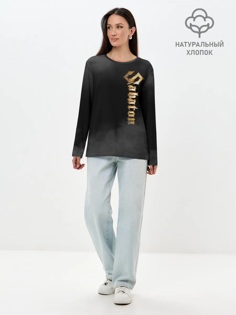 Лонгслив женский. Хлопок / SABATON.