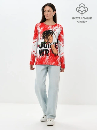Лонгслив женский. Хлопок / Juice WRLD.