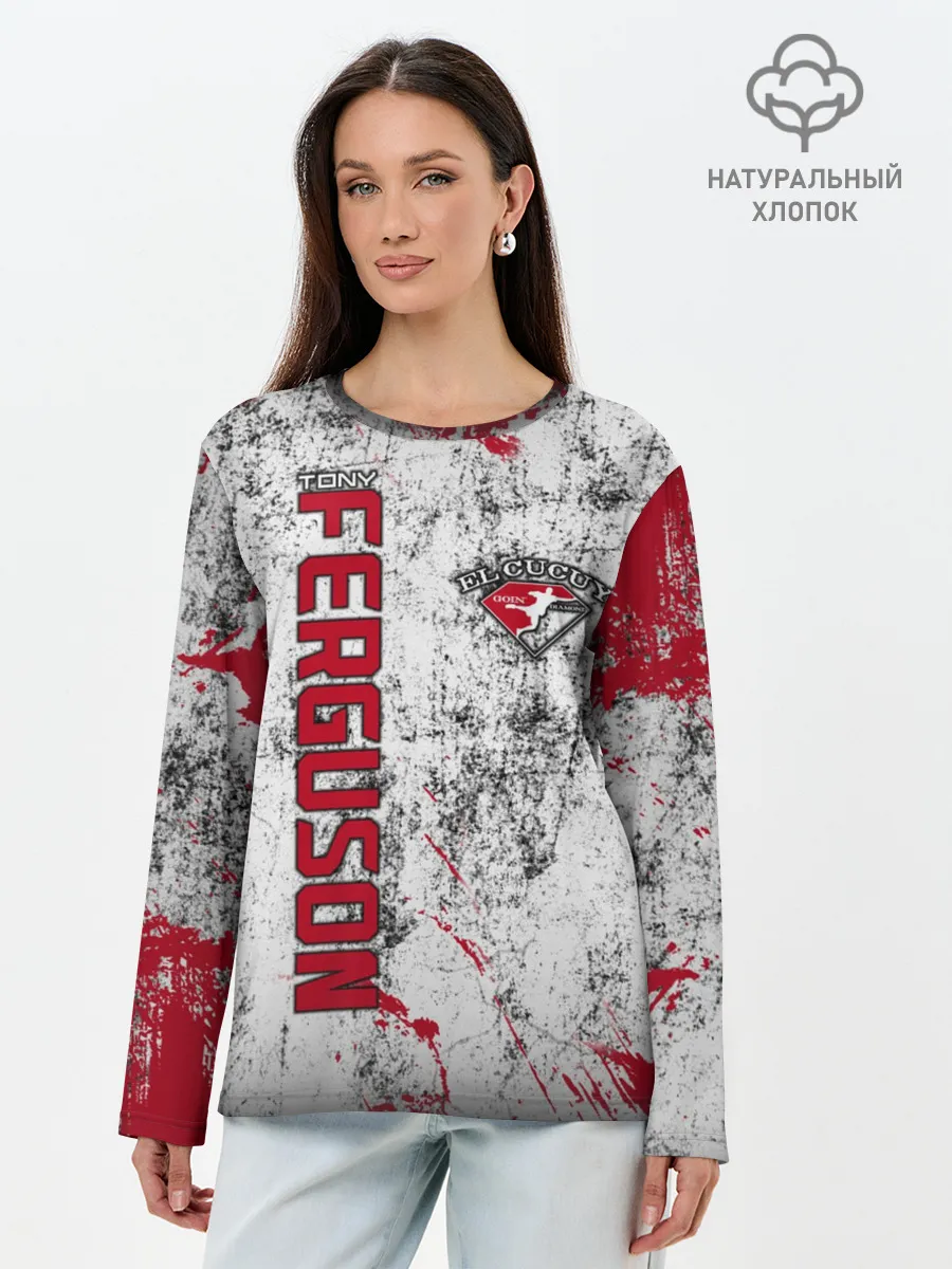 Лонгслив женский. Хлопок / Tony Ferguson