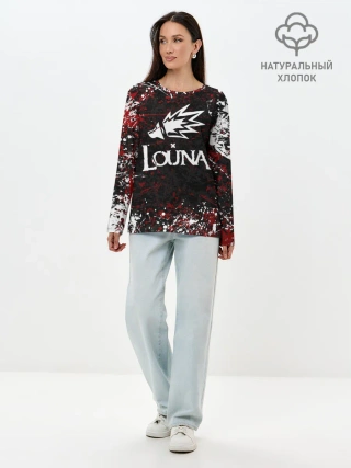 Лонгслив женский. Хлопок / Louna