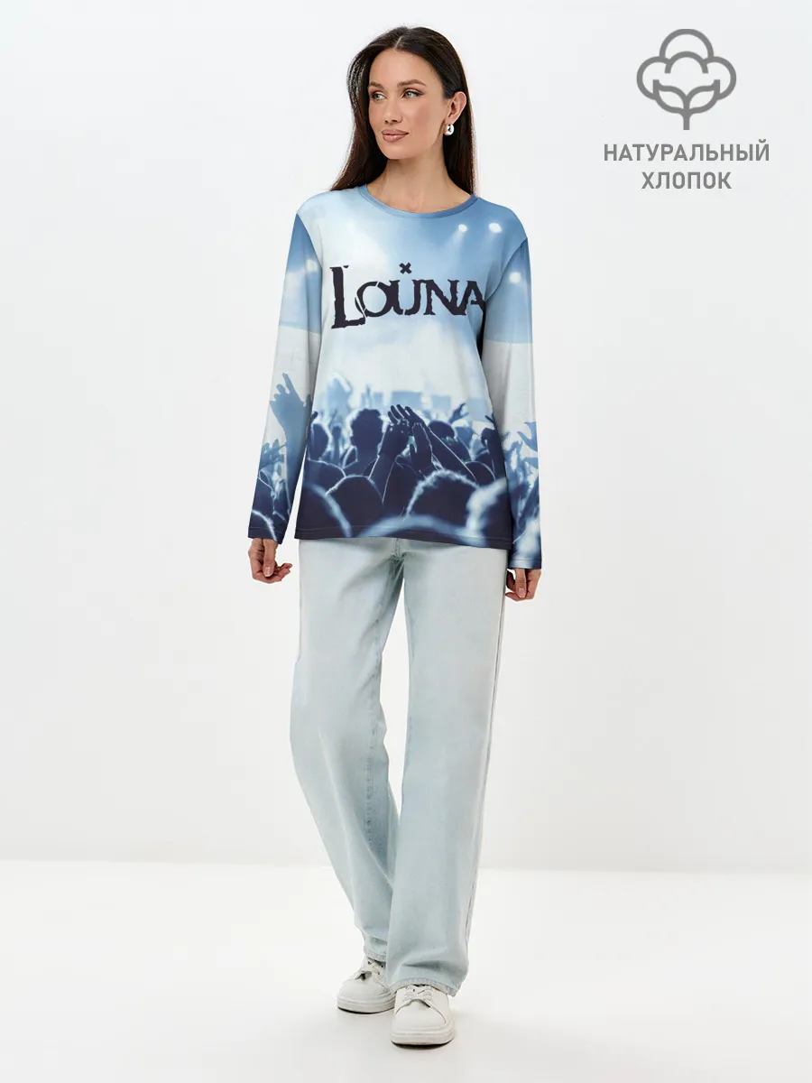 Лонгслив женский. Хлопок / Louna