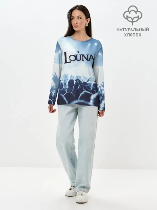 Лонгслив женский. Хлопок / Louna