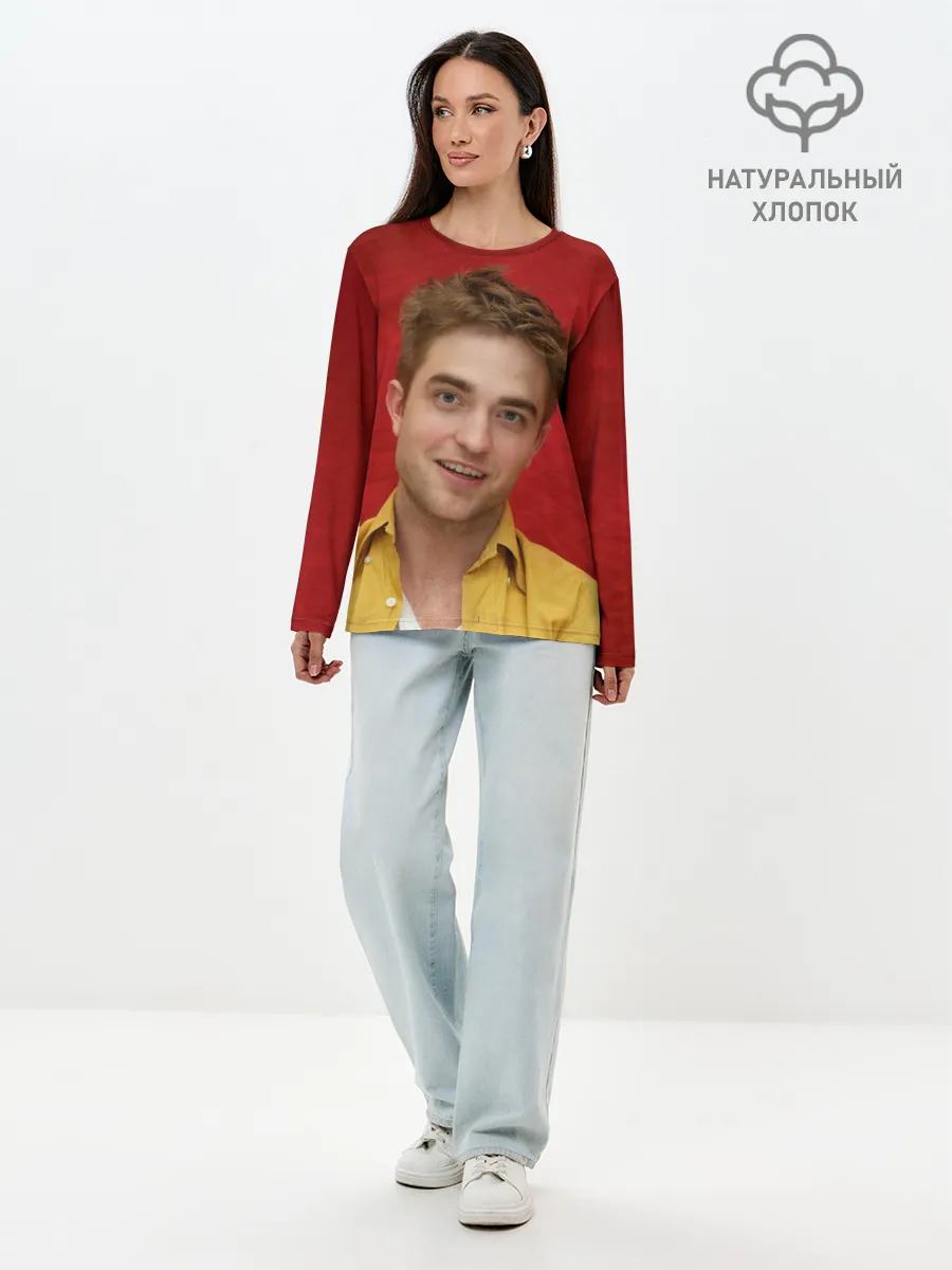 Лонгслив женский. Хлопок / РОБЕРТ