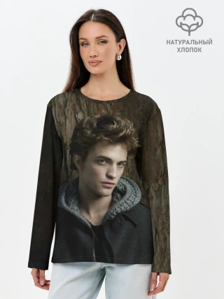 Лонгслив женский. Хлопок / РОБ