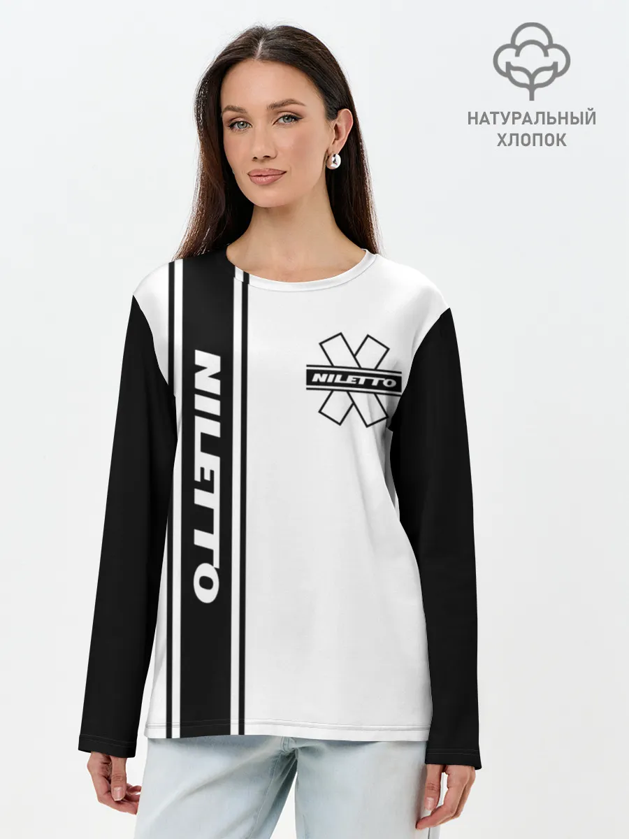 Лонгслив женский. Хлопок / NILETTO.