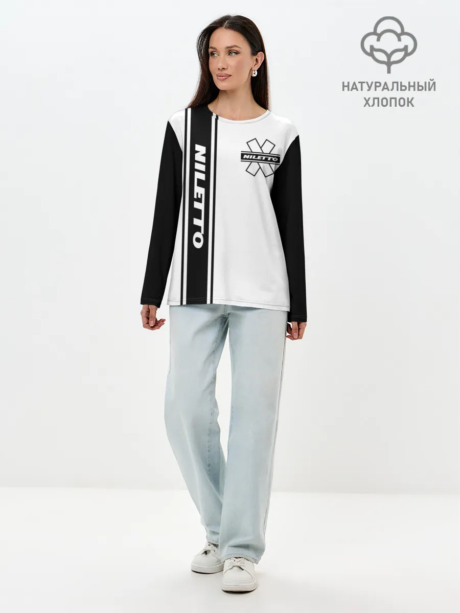 Лонгслив женский. Хлопок / NILETTO.