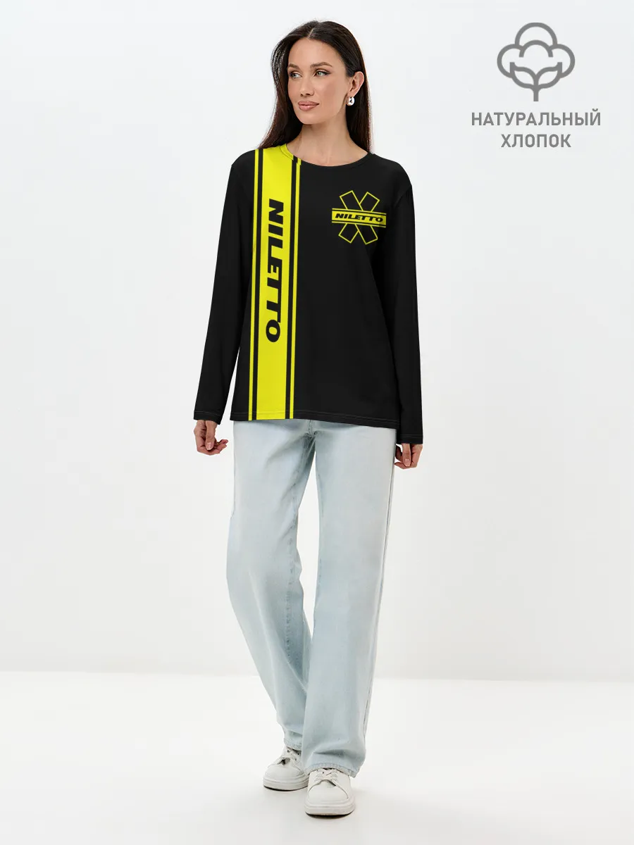 Лонгслив женский. Хлопок / NILETTO.
