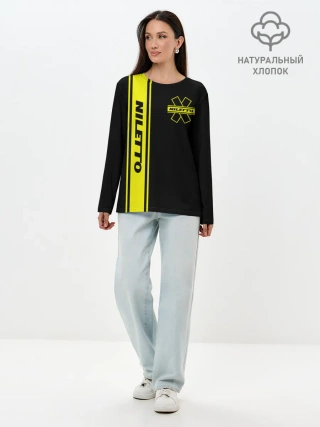 Лонгслив женский. Хлопок / NILETTO.