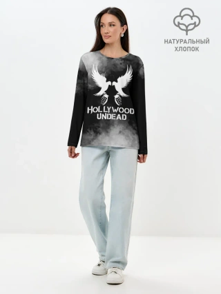 Лонгслив женский. Хлопок / Hollywood Undead