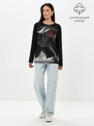 Лонгслив женский. Хлопок / UNDERTALE