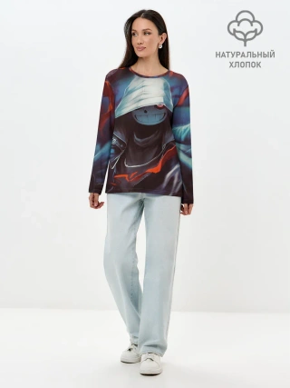 Лонгслив женский. Хлопок / UNDERTALE | АНДЕРТЕЙЛ