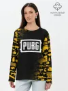 Лонгслив женский. Хлопок / PUBG