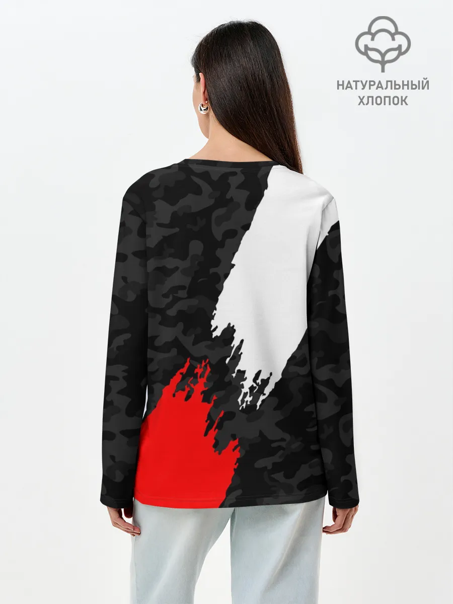 Лонгслив женский. Хлопок / RAINBOW SIX SIEGE