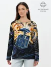 Лонгслив женский. Хлопок / Van Gogh Tardis