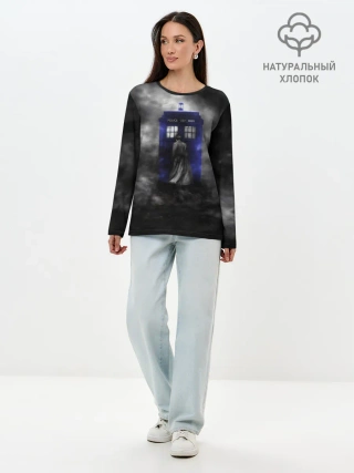 Лонгслив женский. Хлопок / THE DOCTOR
