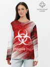 Лонгслив женский. Хлопок / PLAGUE INC