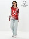 Лонгслив женский. Хлопок / PLAGUE INC