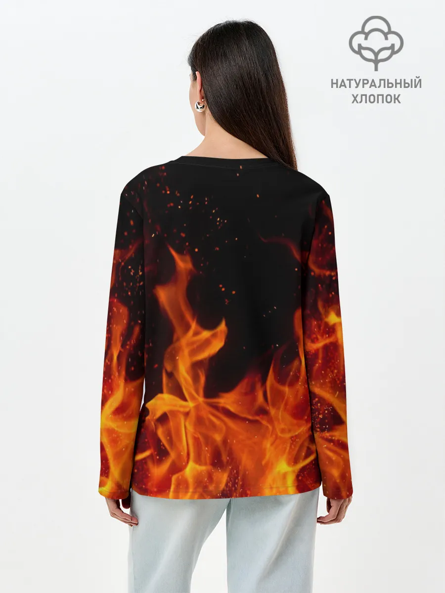 Лонгслив женский. Хлопок / VALORANT