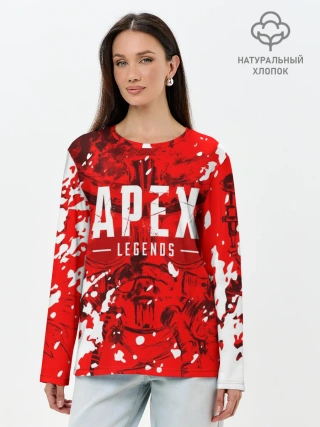 Лонгслив женский. Хлопок / APEX LEGENDS