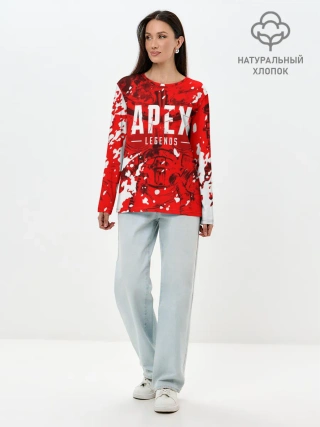 Лонгслив женский. Хлопок / APEX LEGENDS