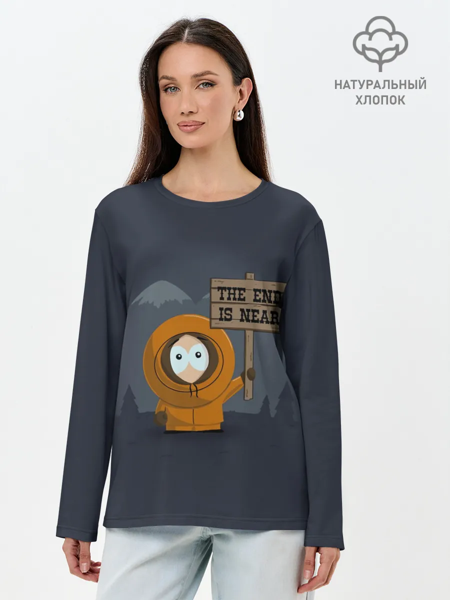 Лонгслив женский. Хлопок / Kenny