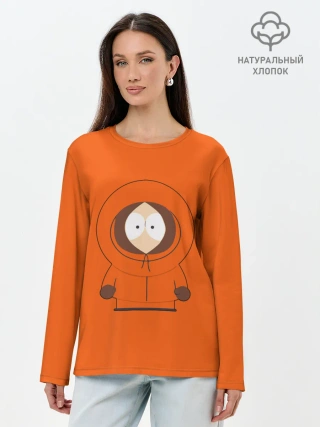 Лонгслив женский. Хлопок / ЮЖНЫЙ ПАРК