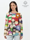 Лонгслив женский. Хлопок / South Park персонажи