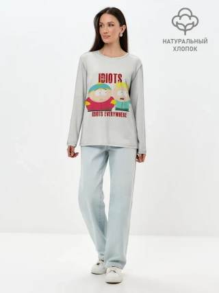 Лонгслив женский. Хлопок / South Park