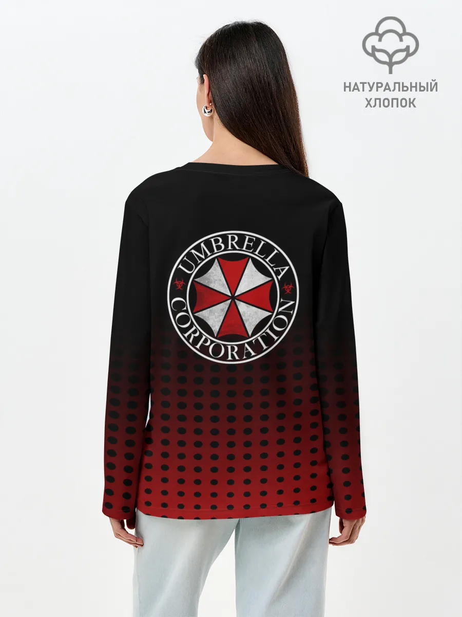 Лонгслив женский. Хлопок / Umbrella