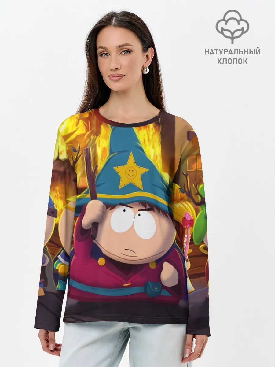 Лонгслив женский. Хлопок / ЮЖНЫЙ ПАРК | SOUTH PARK