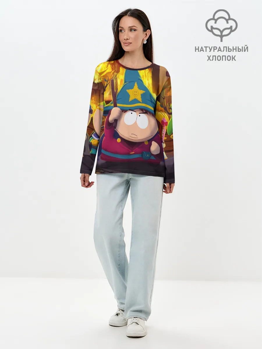 Лонгслив женский. Хлопок / ЮЖНЫЙ ПАРК | SOUTH PARK