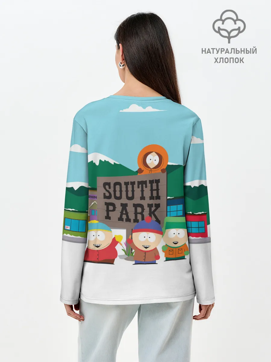 Лонгслив женский. Хлопок / ЮЖНЫЙ ПАРК | SOUTH PARK