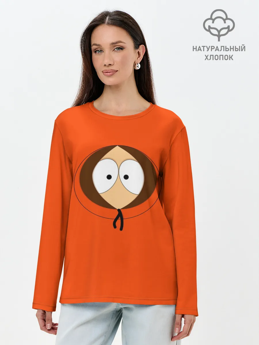 Лонгслив женский. Хлопок / Кенни