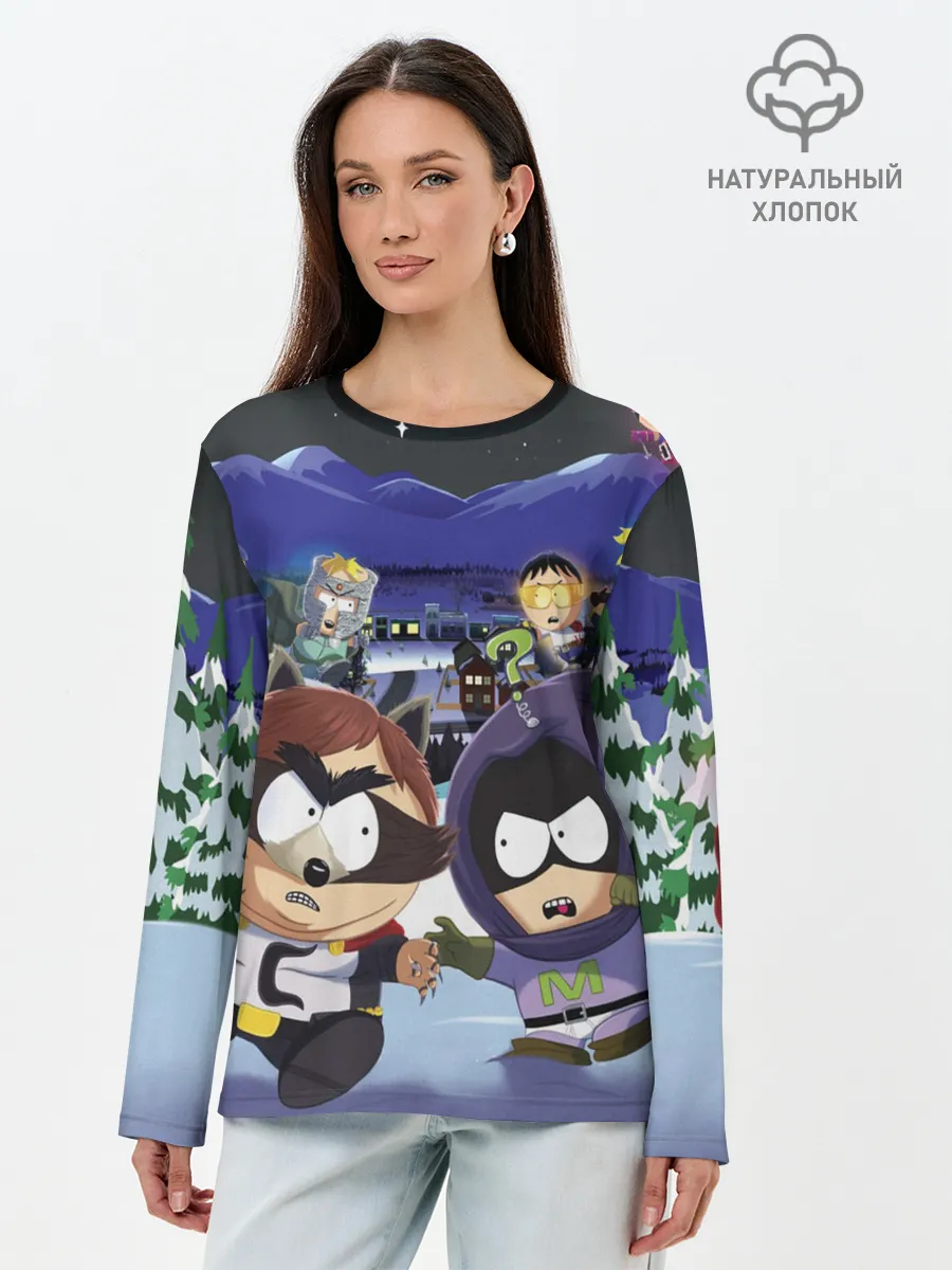 Лонгслив женский. Хлопок / ЮЖНЫЙ ПАРК | SOUTH PARK