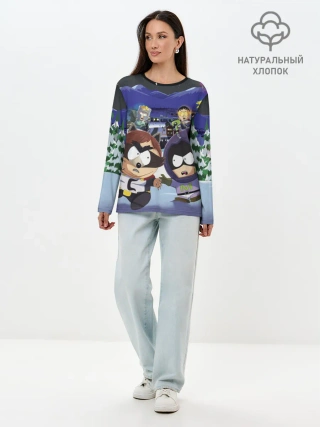 Лонгслив женский. Хлопок / ЮЖНЫЙ ПАРК | SOUTH PARK