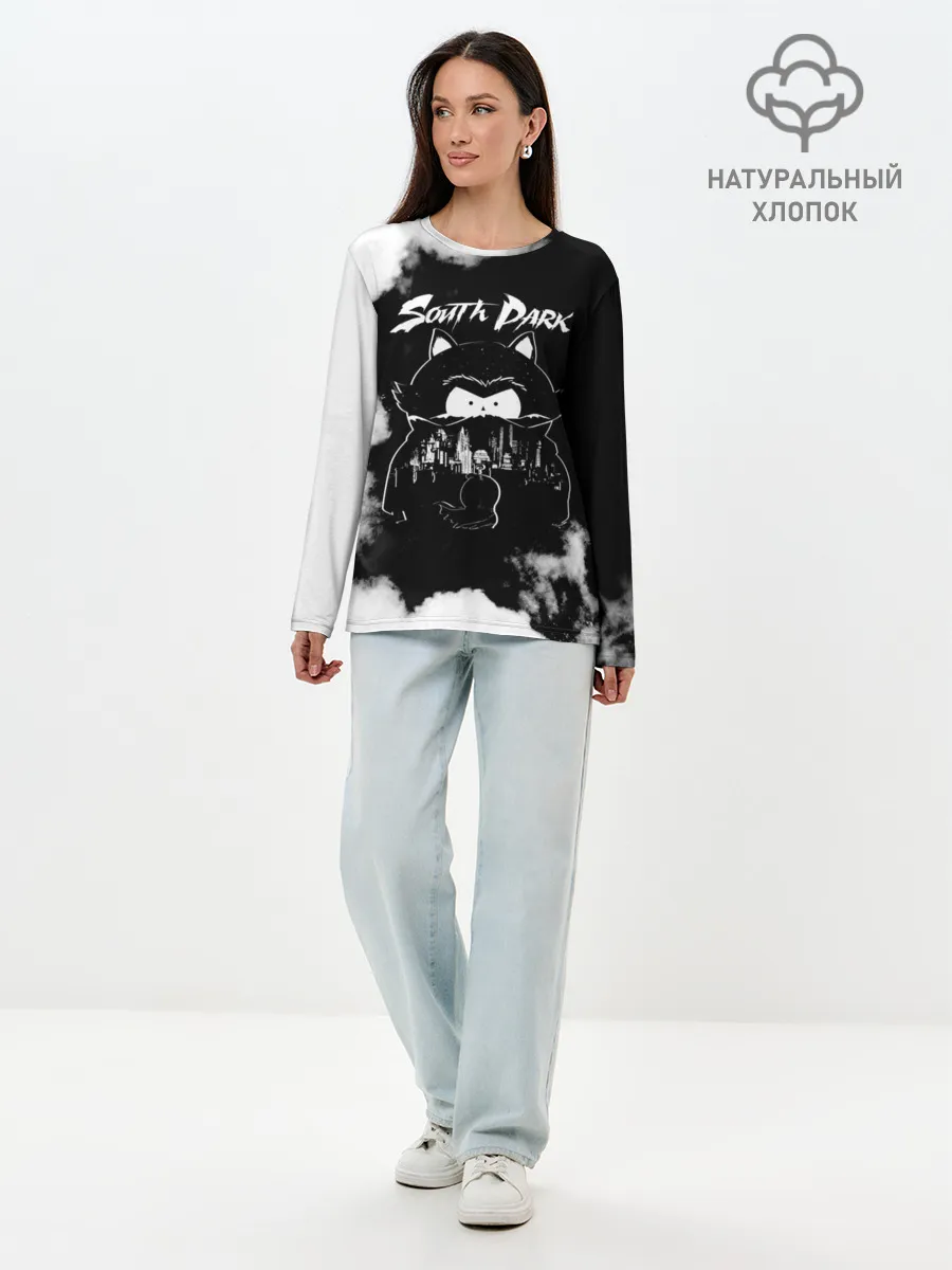 Лонгслив женский. Хлопок / Южный Парк