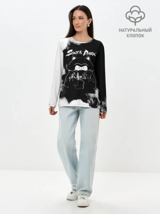Лонгслив женский. Хлопок / Южный Парк