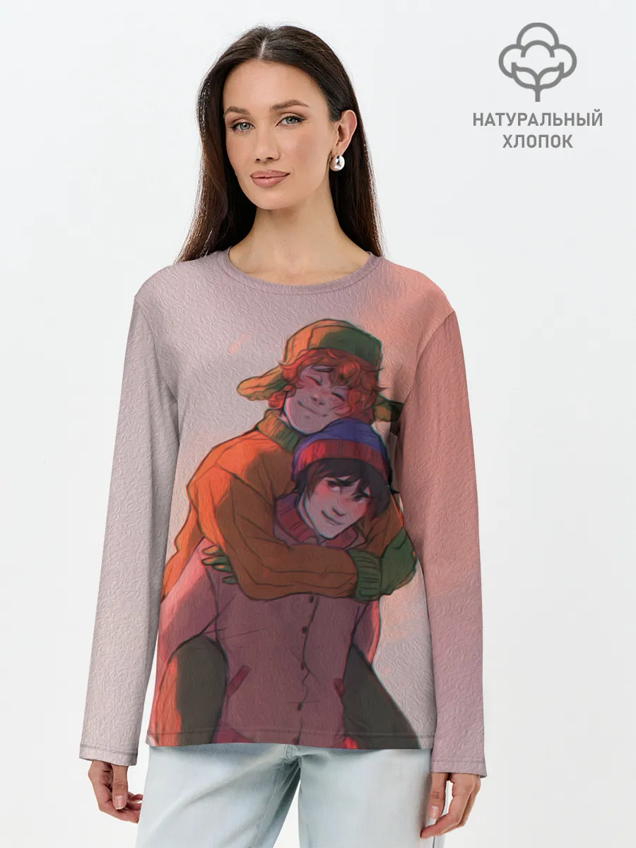 Лонгслив женский. Хлопок / SOUTH PARK