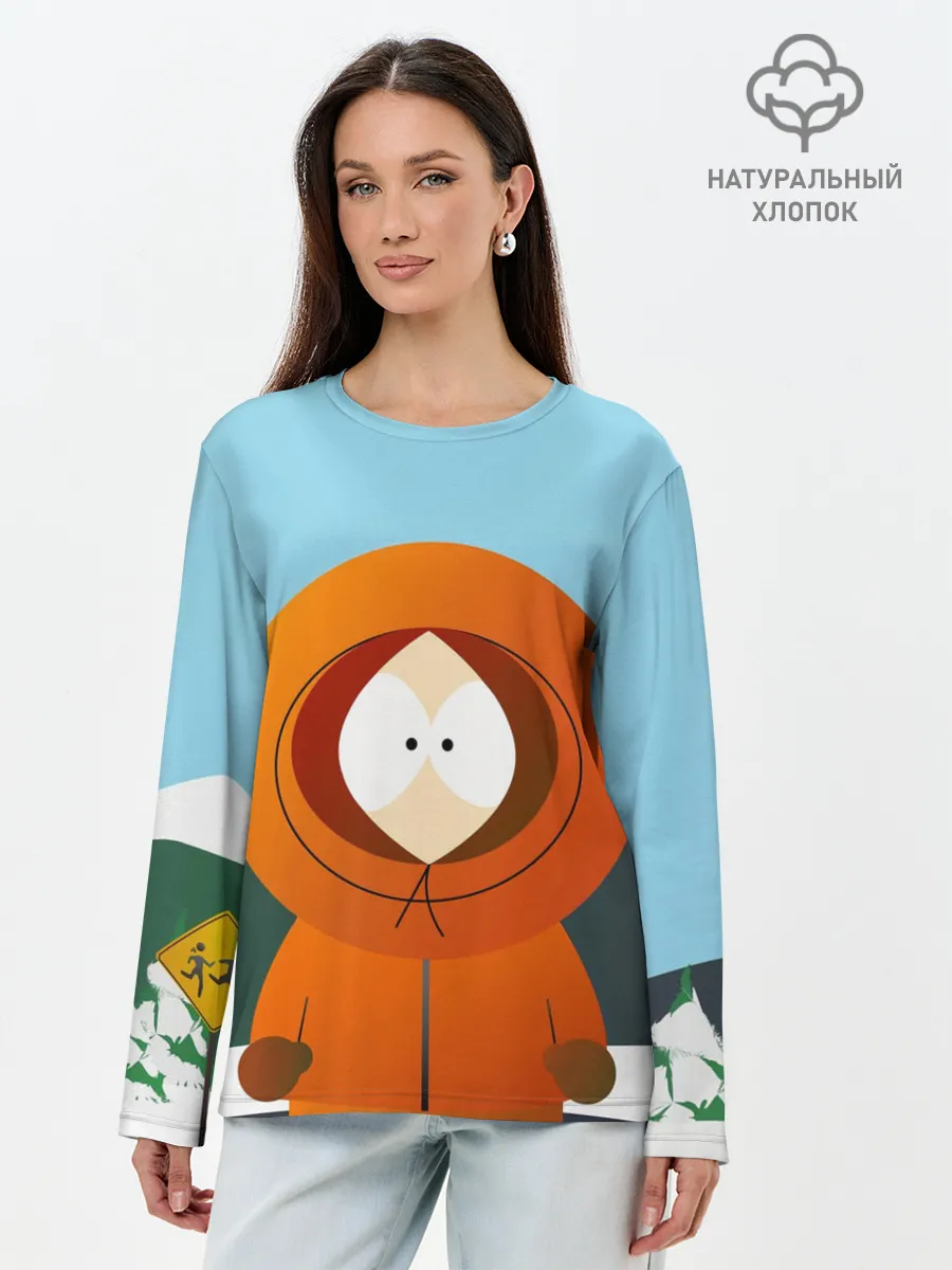 Лонгслив женский. Хлопок / KENNY