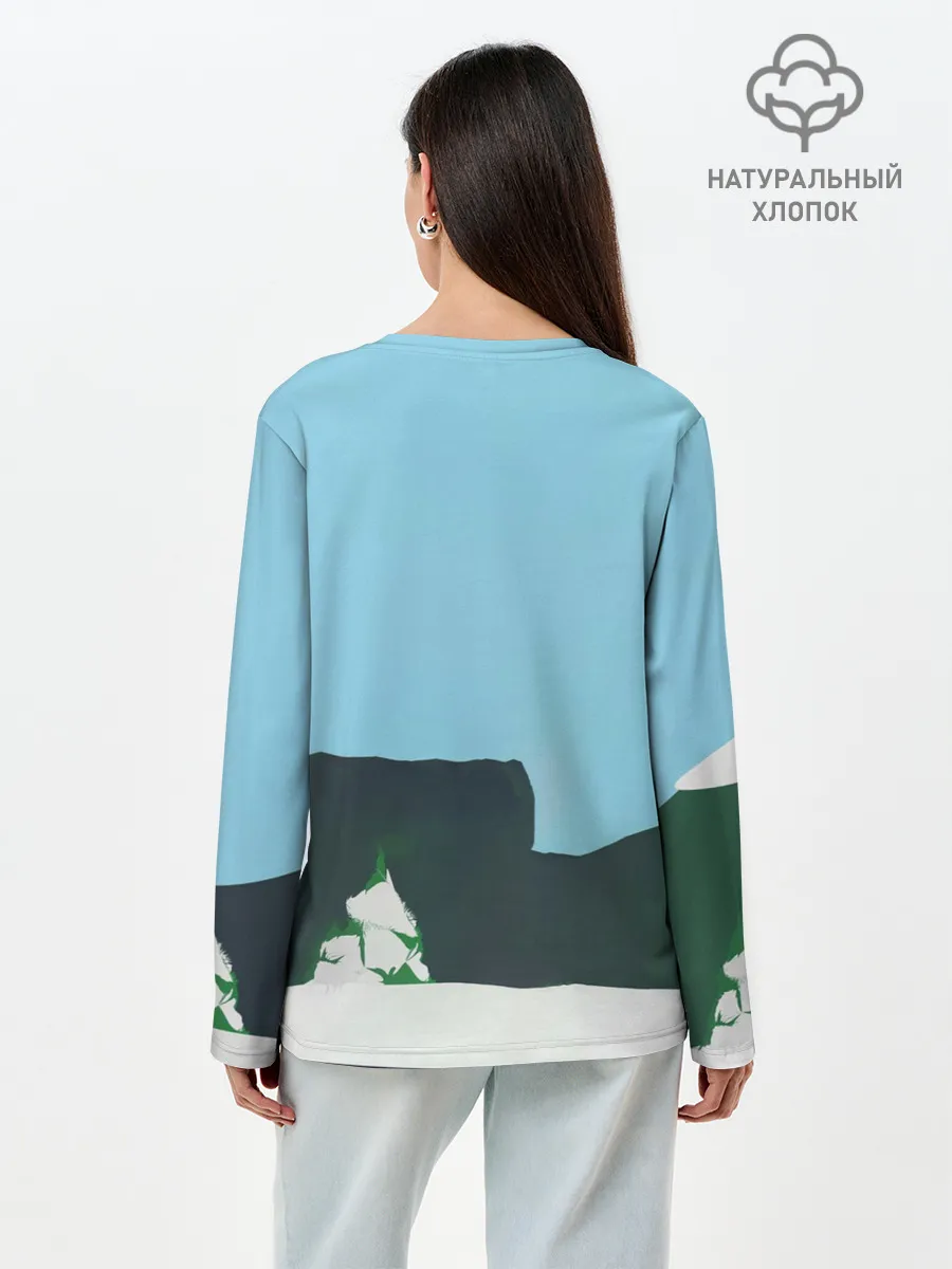 Лонгслив женский. Хлопок / KENNY