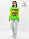Лонгслив женский. Хлопок / ЧЕРЕПАШКИ - НИНДЗЯ