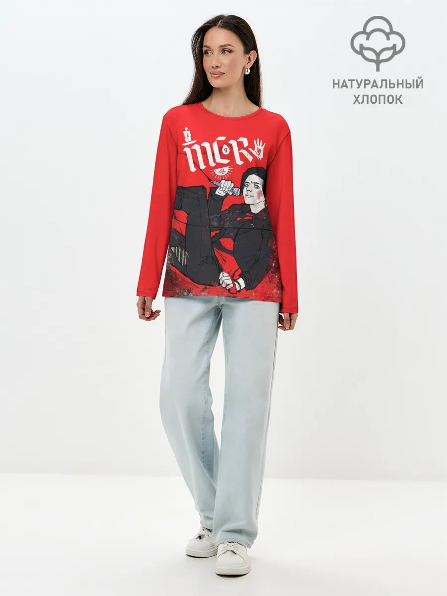 Лонгслив женский. Хлопок / MCR