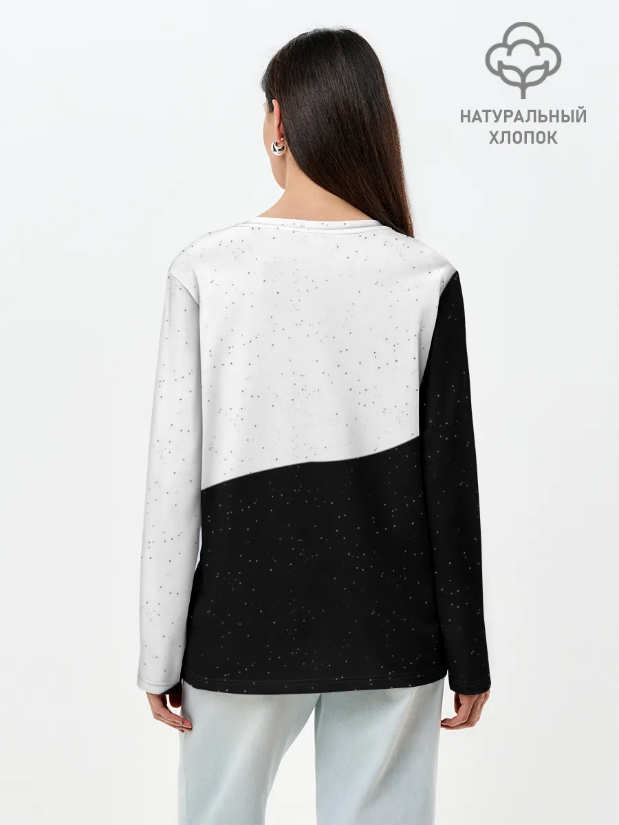 Лонгслив женский. Хлопок / Черепашки Ниндзя