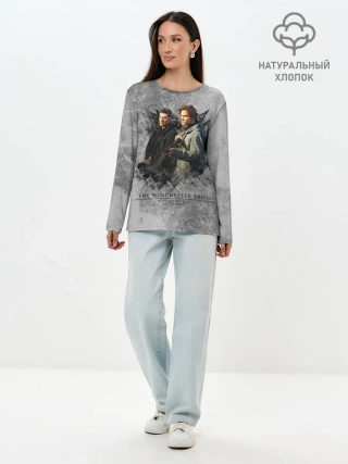 Лонгслив женский. Хлопок / Winchester Brothers