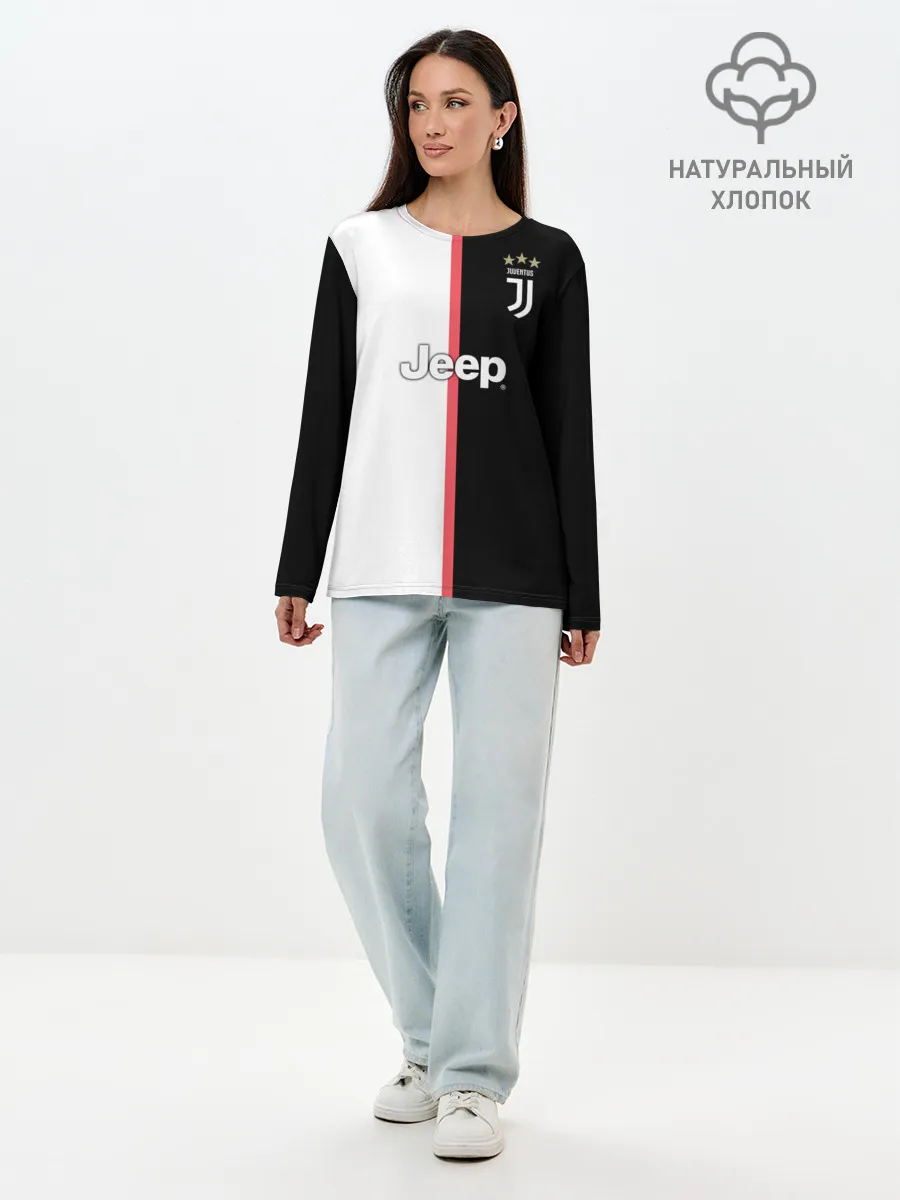 Лонгслив женский. Хлопок / Форма Ronaldo